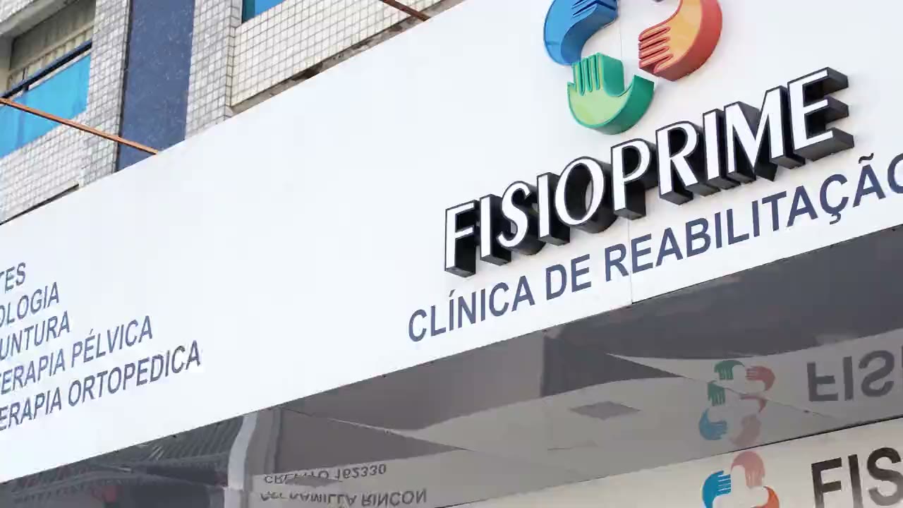 Fachada e estrutura da Clínica Fisioprime em Taguatinga