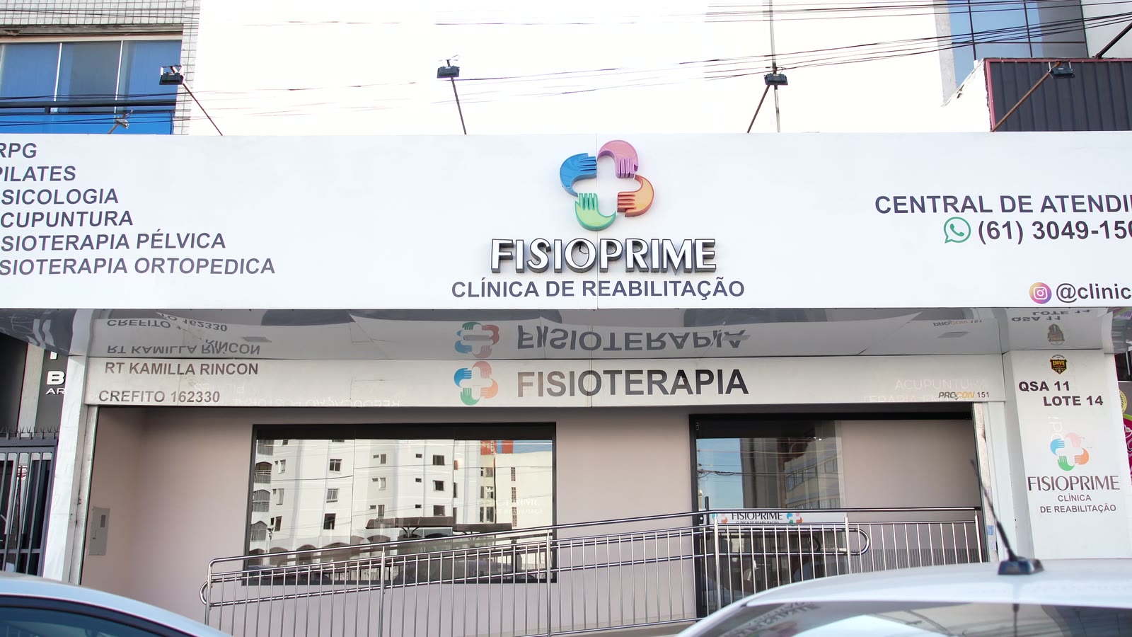 Estrutura da Clínica Fisioprime